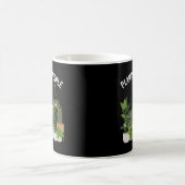植物ではなく人々Messy Bunスカル園芸植物 コーヒーマグカップ (中央)