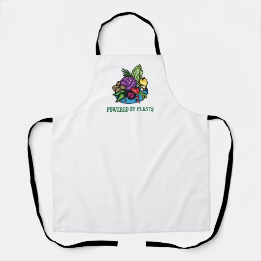 植物で動く エプロン (正面)