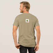 植物で動く トライブレンドTシャツ (フル背面)