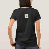 植物とともに生きる Tシャツ (裏面)