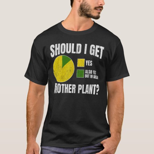植物とガーデニング愛好家 – ガーデナーおもしろい Tシャツ (正面)