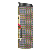 植物とタイルを持つリスボンハウスウィンドウ タンブラー (回転右)