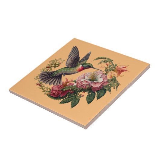 植物と動物 タイル (側面)