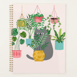 植物と猫 プランナー手帳