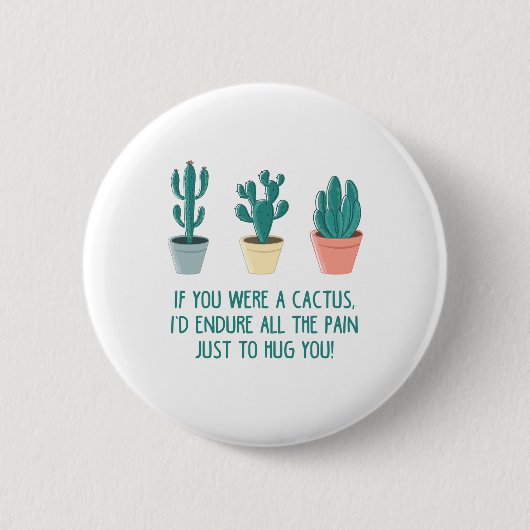 植物と花38 缶バッジ (正面)