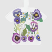 植物と花 オーナメント (正面)