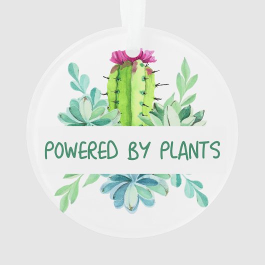 植物と花 オーナメント (裏面)