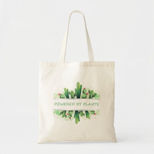 植物と花 トートバッグ (正面)