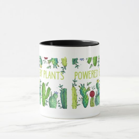植物と花 マグカップ (中央)