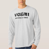 植物によって動力を与えられるビーガン Tシャツ (正面)