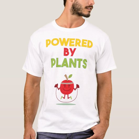 植物によって動力を与えられる Tシャツ (正面)