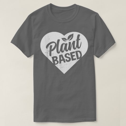 植物に基づくダイエットビーガンライフおもしろいベジェ Tシャツ (デザイン正面)