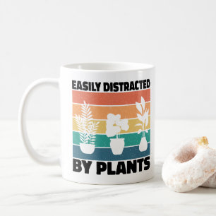 植物に気を取られやすい 植栽 愛 多色 コーヒーマグカップ