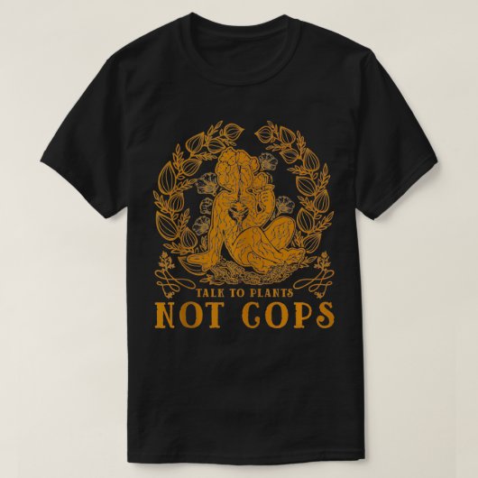 植物に話す植物ではなくサボテン庭園計画 Tシャツ (デザイン正面)