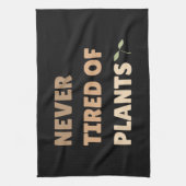 植物に飽きないおもしろい キッチンタオル (縦)