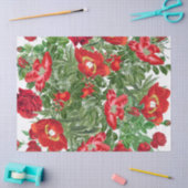 植物のばら色のシャクヤクによっては花のティッシュペーパーが開花します 薄葉紙 (クラフト)