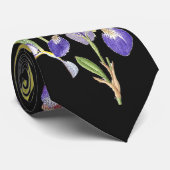 植物のアイリスによっては花のアイリスが開花します ネクタイ (ロール)
