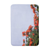 植物のアフリカのチューリップ木 バスマット (正面縦)