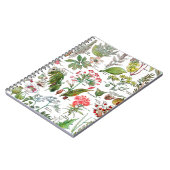 植物のイラストレーション ノートブック (左側)