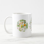 植物のイラストレーション- Larousseの植物 コーヒーマグカップ (左)
