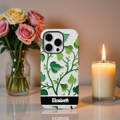 植物のエレガンス Phone Case iPhoneケース