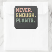 植物のガーデニングヴィンテージ スクエアシール (バッグ)