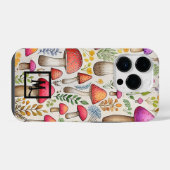 植物のキノコ iPhoneケース (裏面横)
