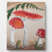 植物のキノコ - VRペイント フォトプラーク (正面)