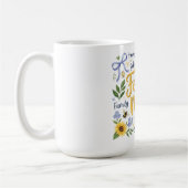 植物のクォケット母の日/養母 コーヒーマグカップ (左)