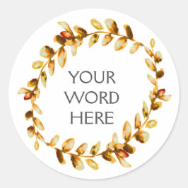 植物のクラウン - セレス - ラウンドシール