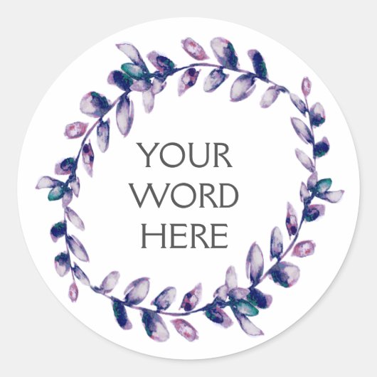 植物のクラウン - ルナ - ラウンドシール (正面)