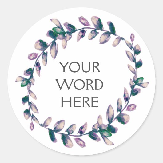 植物のクラウン - ヴィーナス - ラウンドシール (正面)