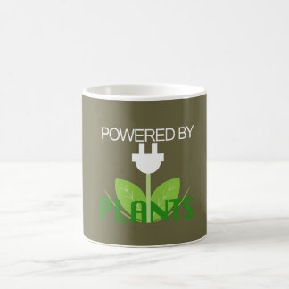 植物のコーヒー・マグによって動力を与えられる コーヒーマグカップ
