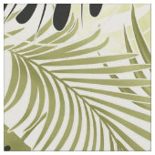 植物のシュロの葉、熱帯 ファブリック (クローズアップ)