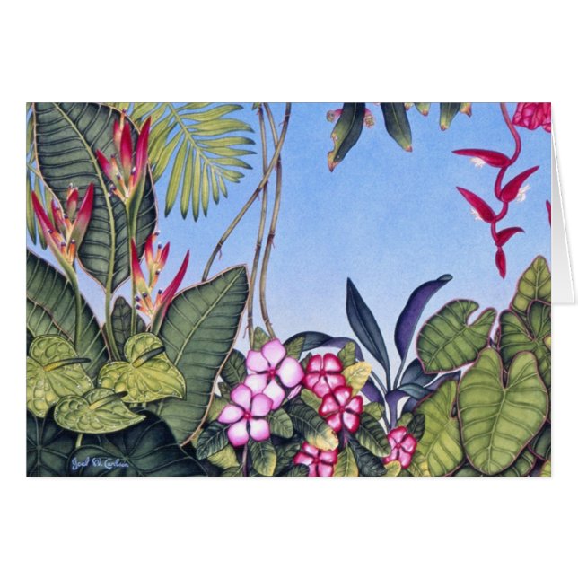 植物のジャングル (正面横)