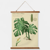 植物のタペストリー - モンステラセット 吊り下げ型タペストリー (正面2)