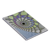 植物のテクスチャ ノートブック (右側)