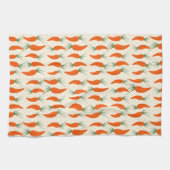 植物のニンジン コレクション キッチンタオル (横)