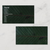 植物のバナナ 名刺 (正面/裏面)