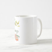 植物のバナーカスタムコーヒーマグ コーヒーマグカップ (正面右)