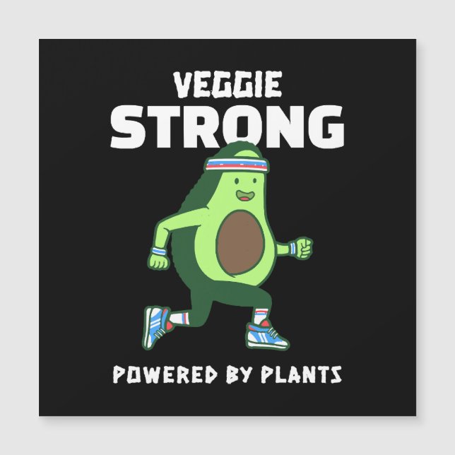 植物のパワーで強くなる Veggie Strong (正面)