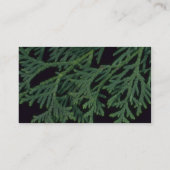 植物のヒマラヤスギ 名刺 (裏面)