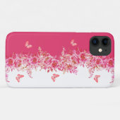 植物のピンクスマホケース Case-Mate iPhoneケース (裏面(横))