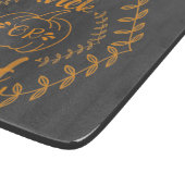 植物のフレームでトリックまたは処理 カッティングボード (角)