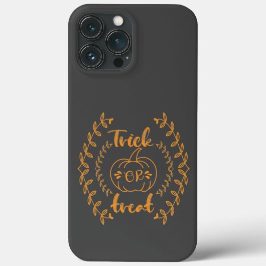 植物のフレームでトリックまたは処理 Case-Mate iPhoneケース (裏面)