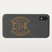 植物のフレームでトリックまたは処理 Case-Mate iPhoneケース (裏面(横))