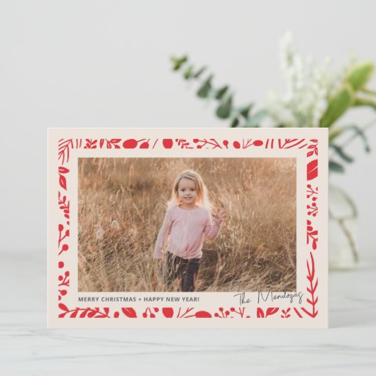 植物のフレーム シーズンカード (スタンド正面)