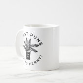 植物のフンは非常に熱心である コーヒーマグカップ (正面左)