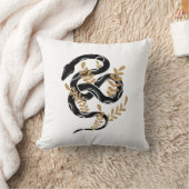 植物のヘビ クッション (ブランケット)