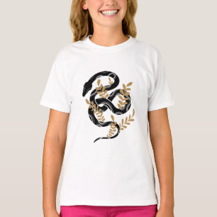 植物のヘビ Tシャツ